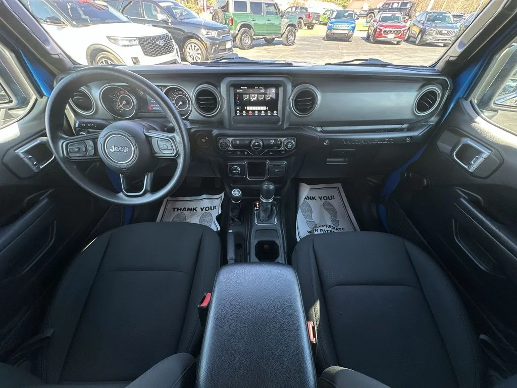 Used 2022 Blue Jeep Unlimited Willys image 20
