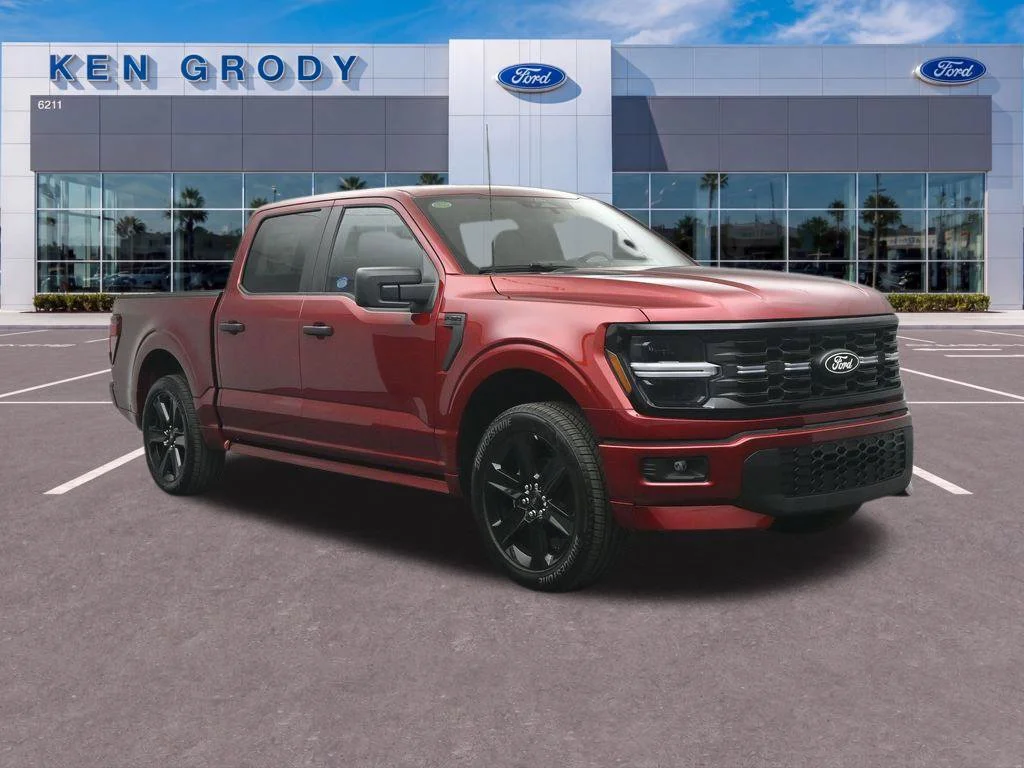 New 2026 Ruby Red Metallic Tinted Clearcoat Ford STX image 1