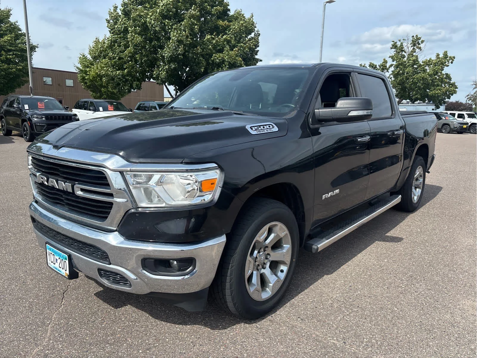 Used 2019 Diamond Black Crystal Pearlcoat Ram Big Horn/Lone Star image 6