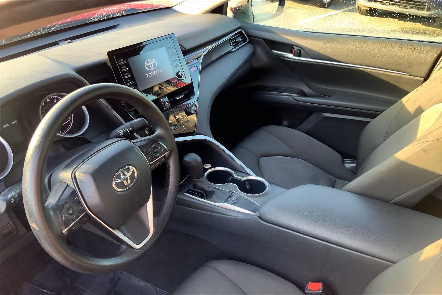 Used 2024 Supersonic Red Toyota LE image 15