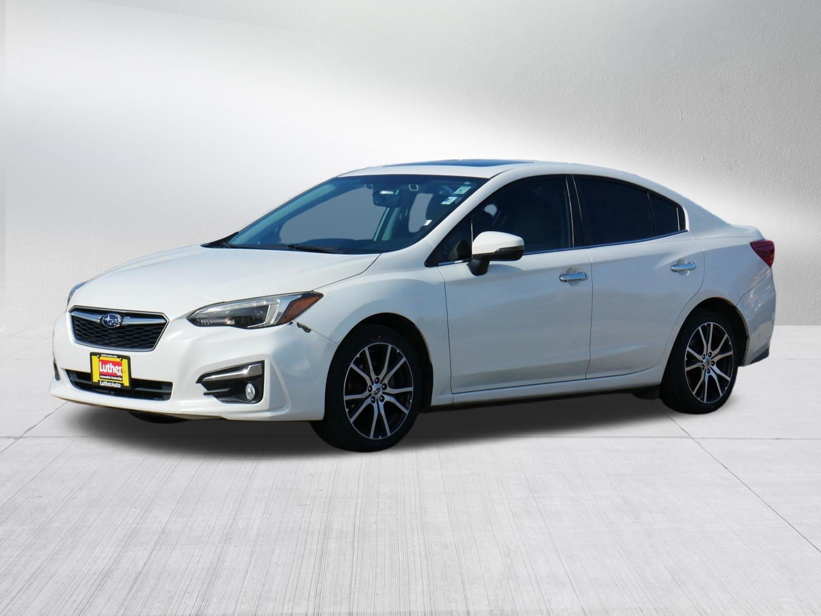 Used 2018 Crystal White Pearl Subaru Limited image 3