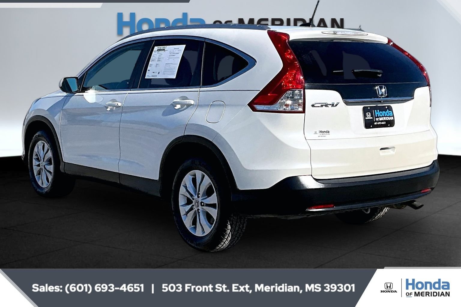 Used 2013 Honda CR-V EX-L with VIN 5J6RM3H70DL030175 for sale in Meridian, MS