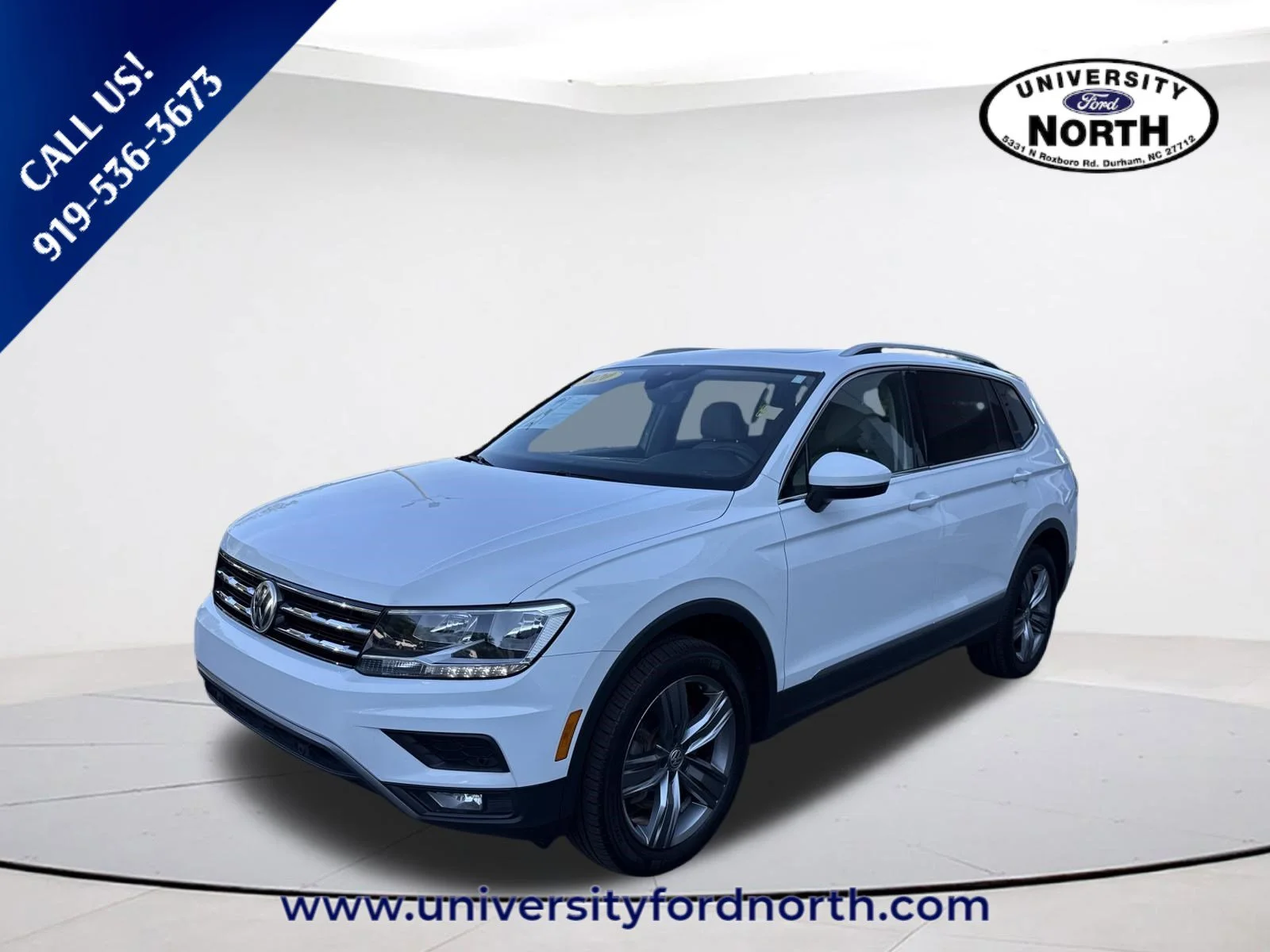 Used 2020 Pure White Volkswagen 2.0T SEL image 3