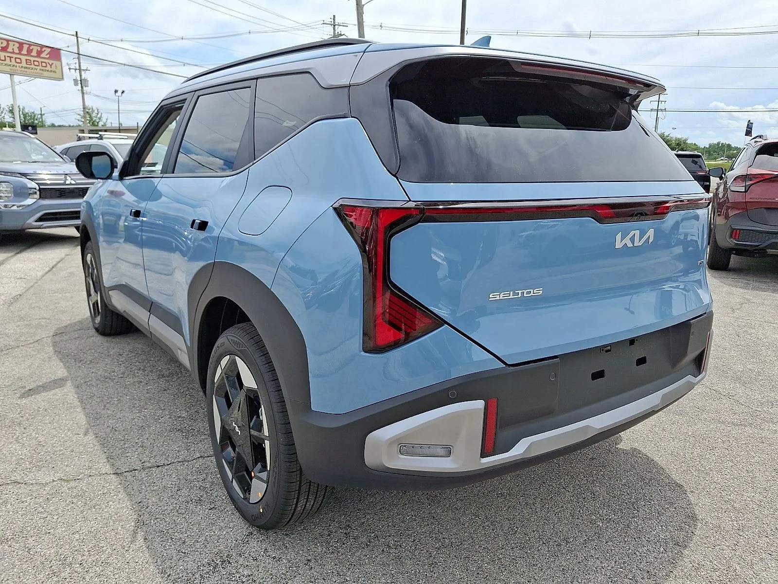 New 2027 Blue Kia EX image 6