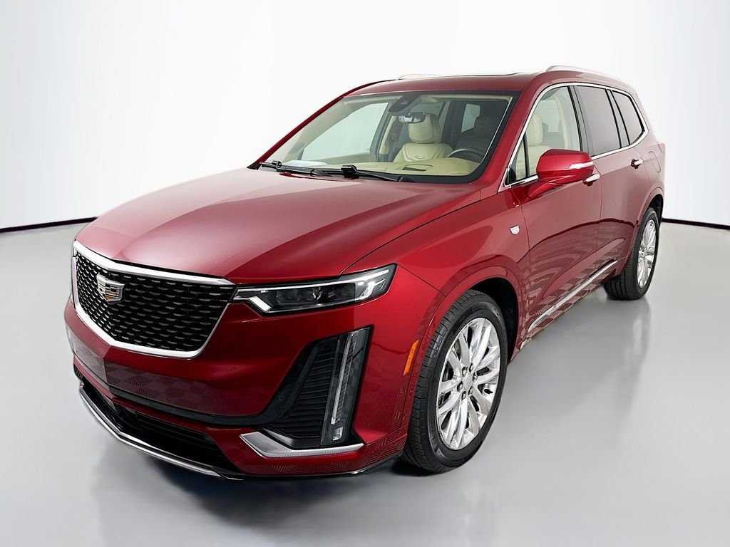 Used 2020 Red Cadillac Premium Luxury image 1