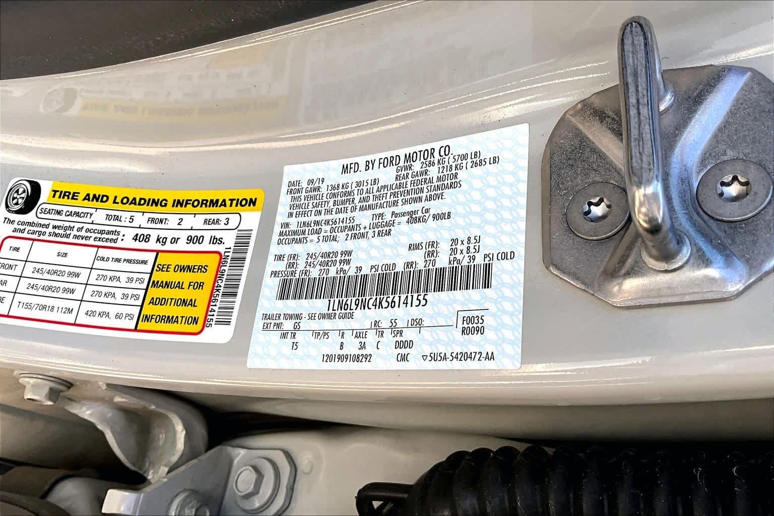 Used 2019 Ceramic Pearl Metallic Lincoln Reserve image 31