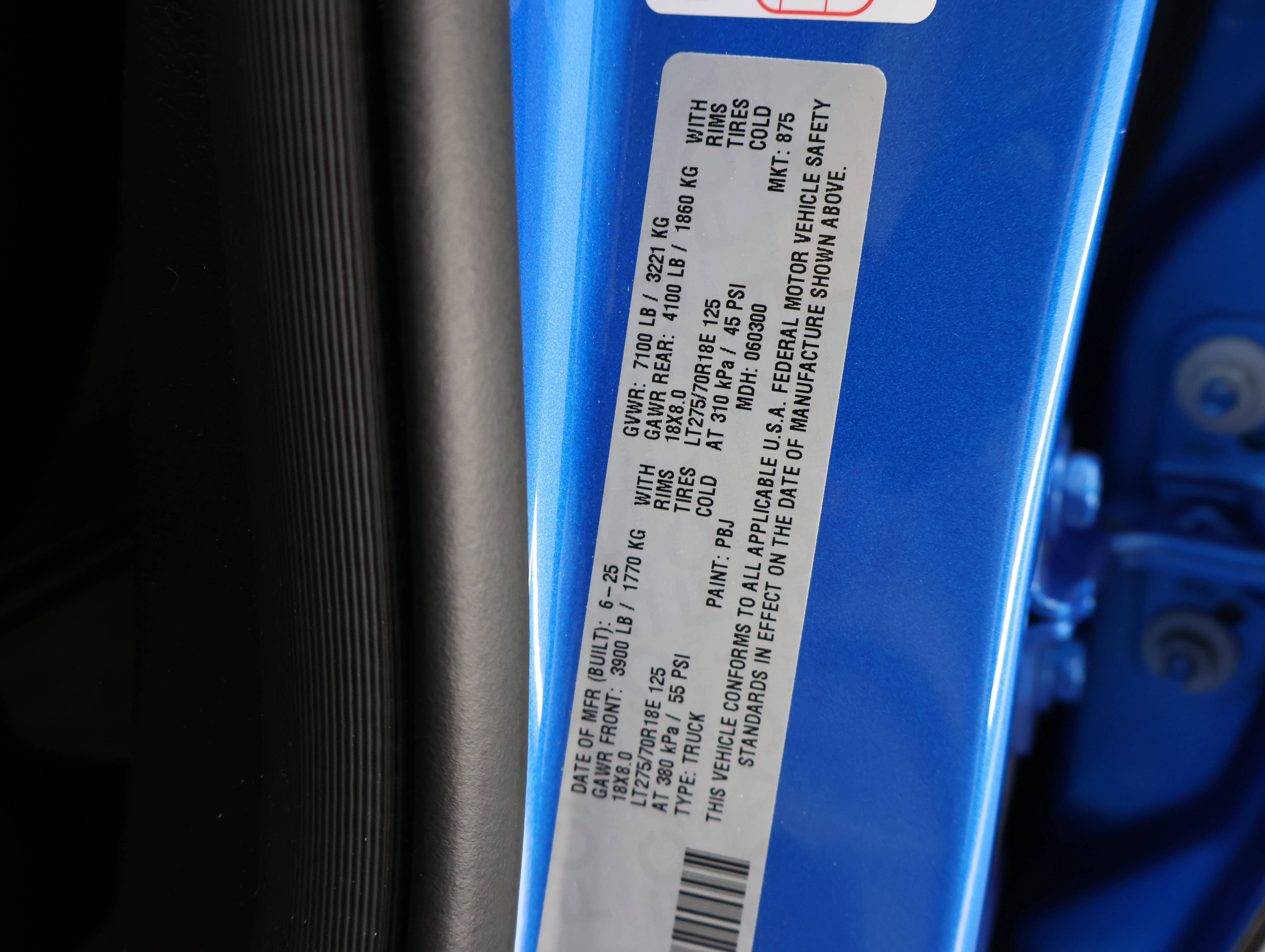 Used 2025 Hydro Blue Pearlcoat Ram Rebel image 73