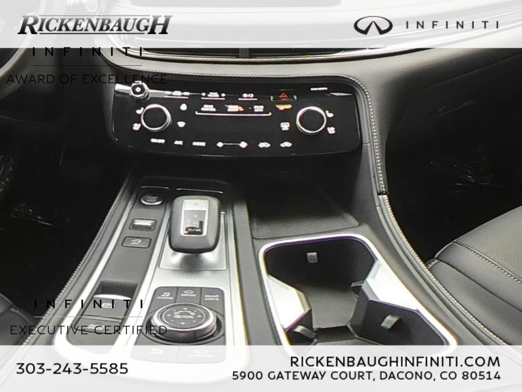 Certified Used 2023 Black INFINITI LUXE image 24