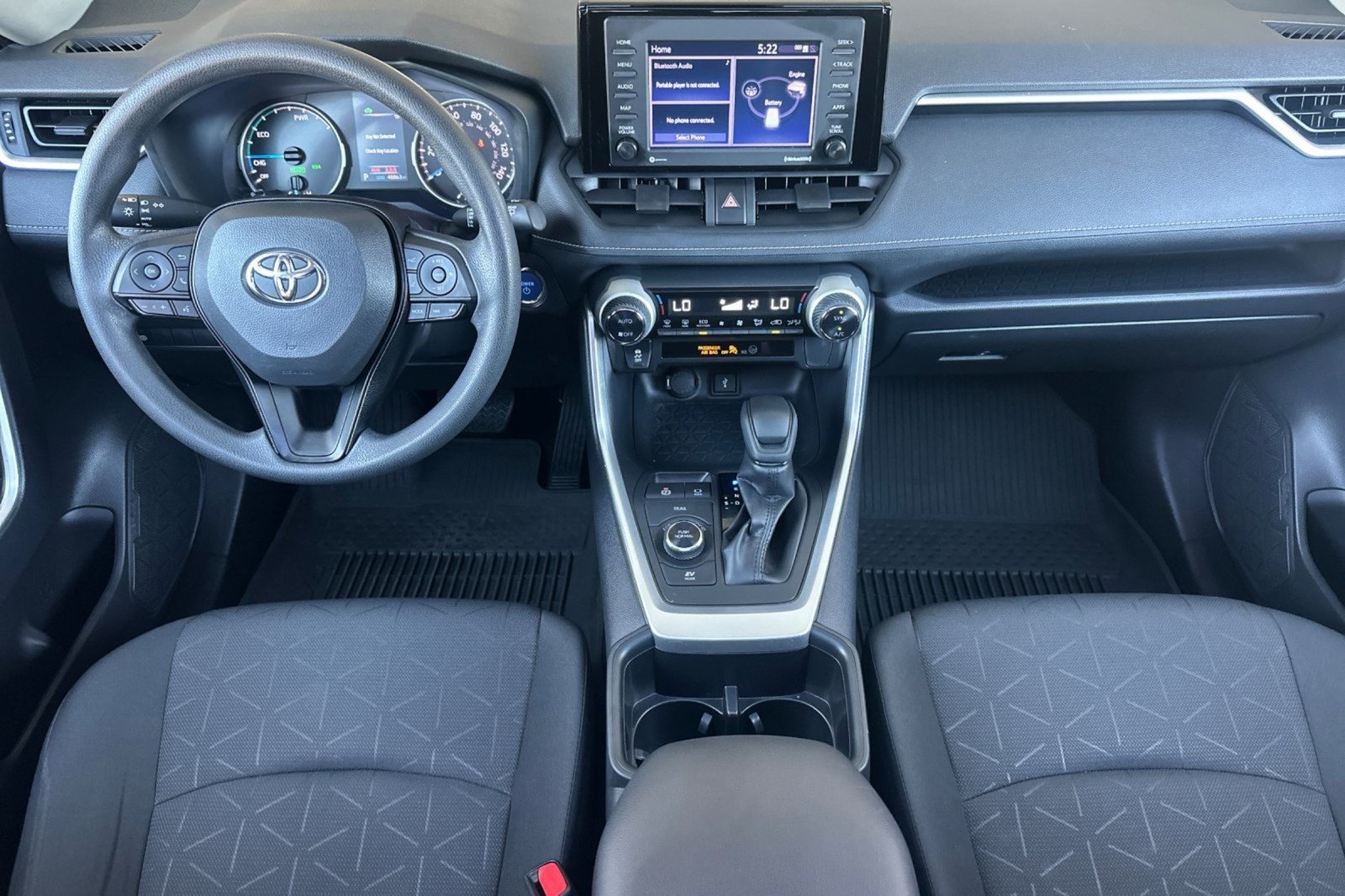 Certified Used 2022 MAGNETIC GRAY Toyota Hybrid XLE image 12