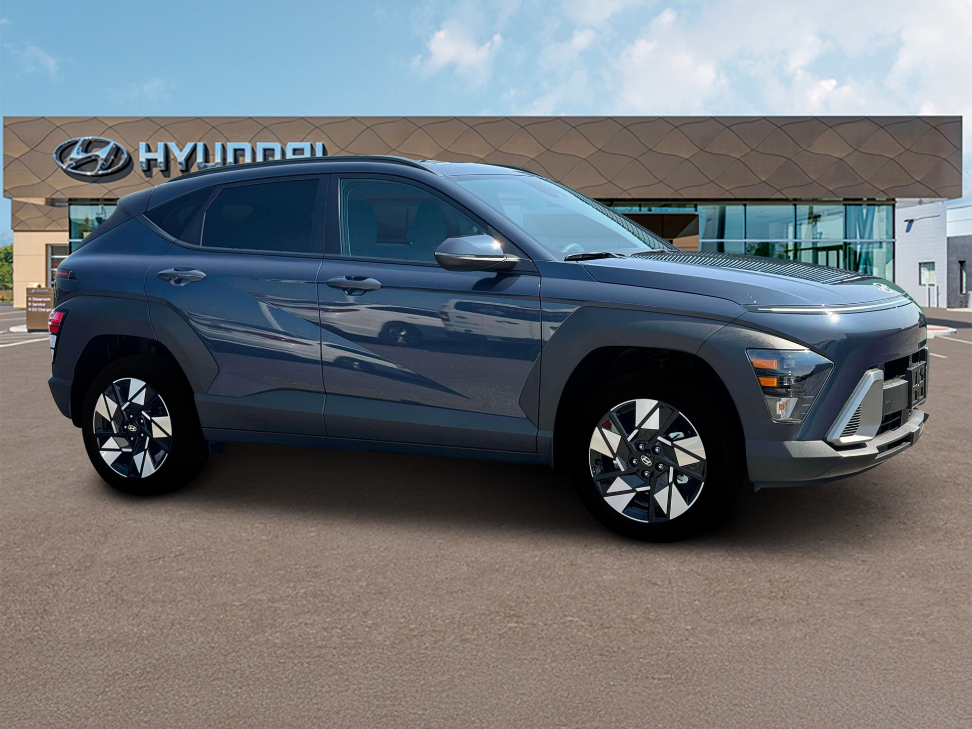 New 2025 Blue Hyundai SEL AWD image 10