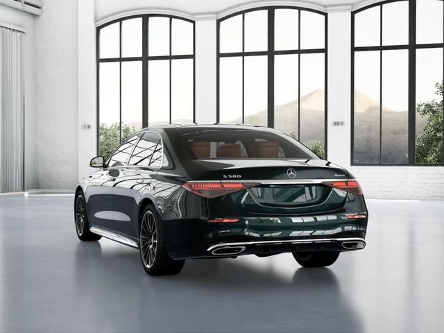 New 2026 Emerald Green Metallic Mercedes-Benz S 580 image 27