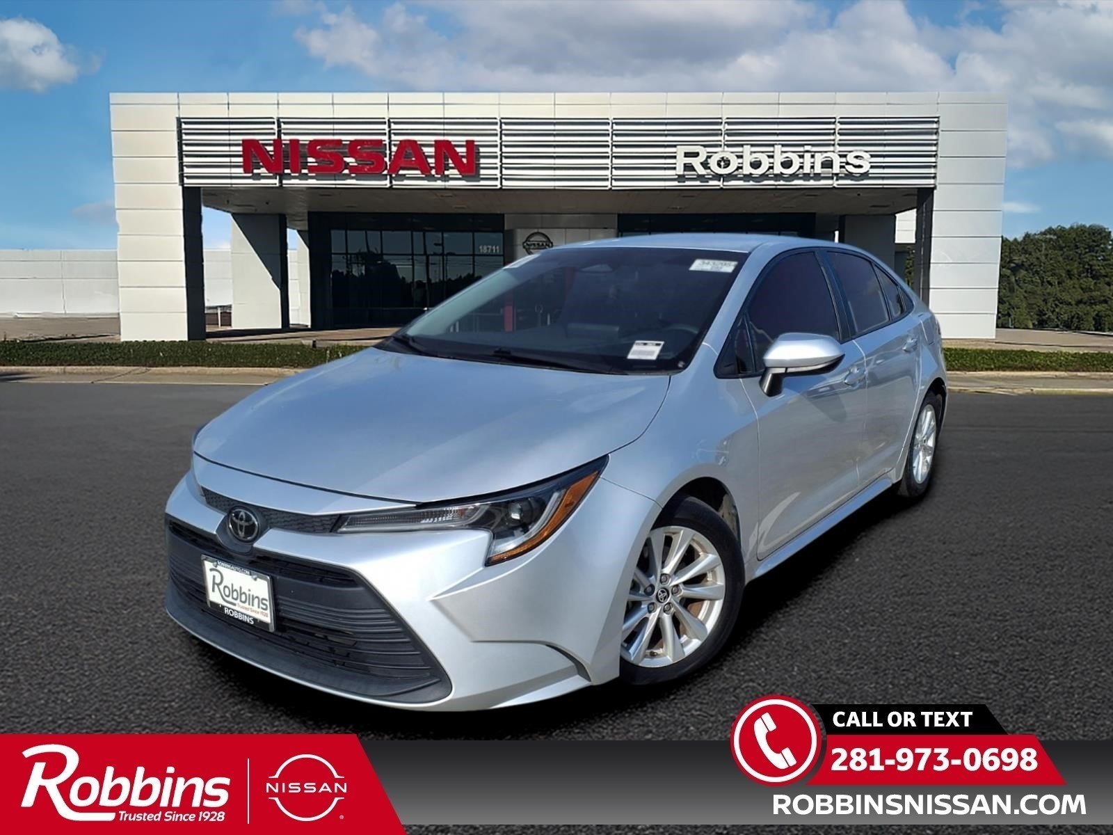 2023 Toyota Corolla LE Silver at Delta Auto Alliance