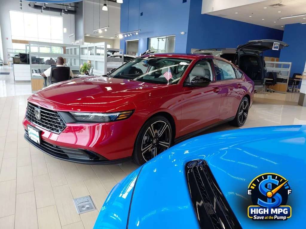 New 2026 Radiant Red Metallic Honda SE image 1