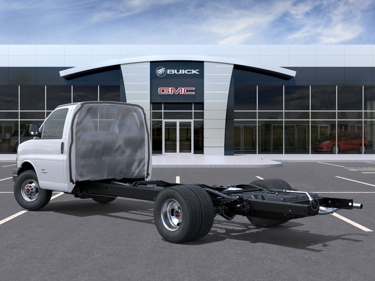 New 2026 Summit White GMC 1WT image 3