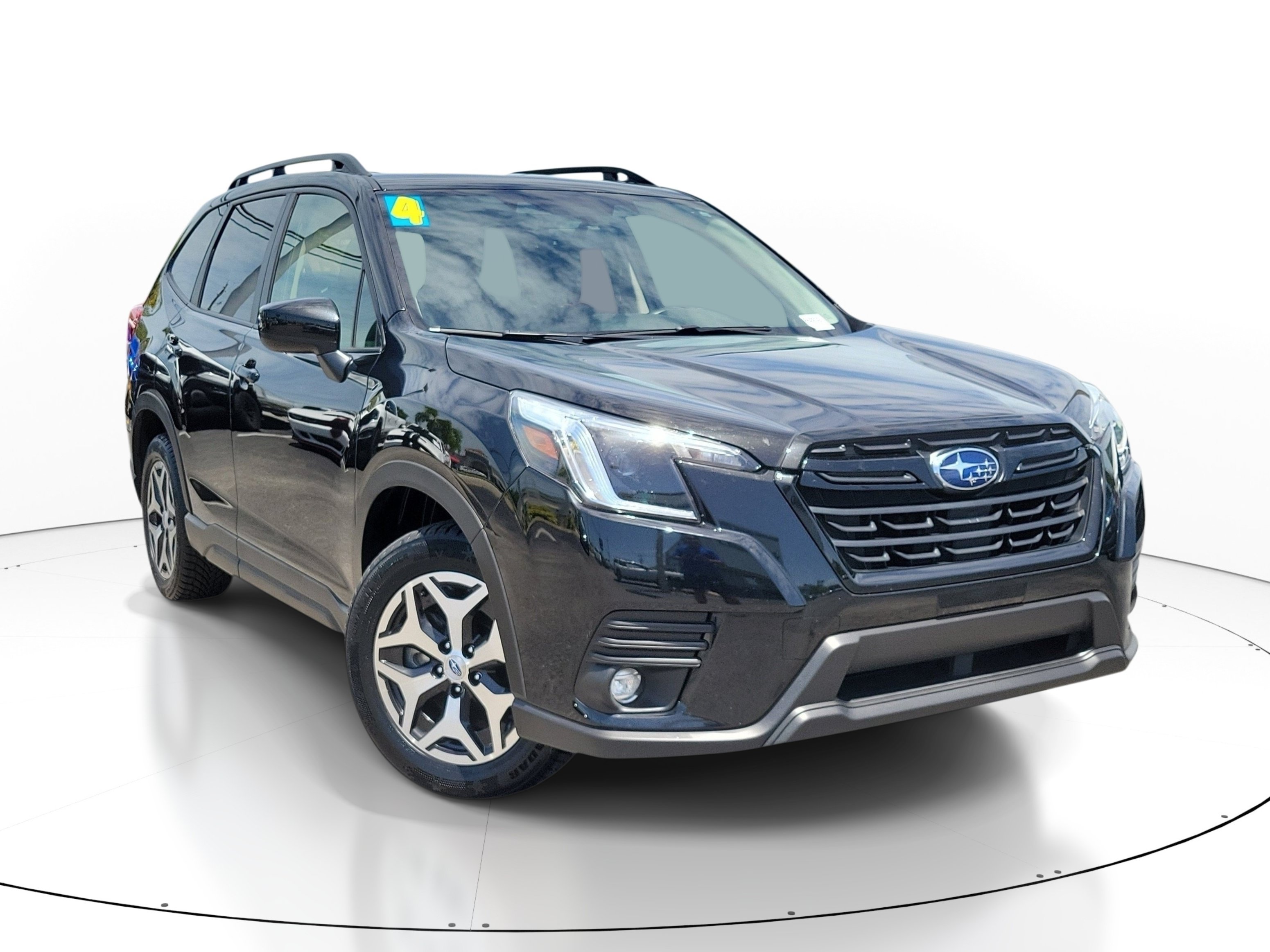Used 2024 Crystal Black Silica Subaru Premium image 1