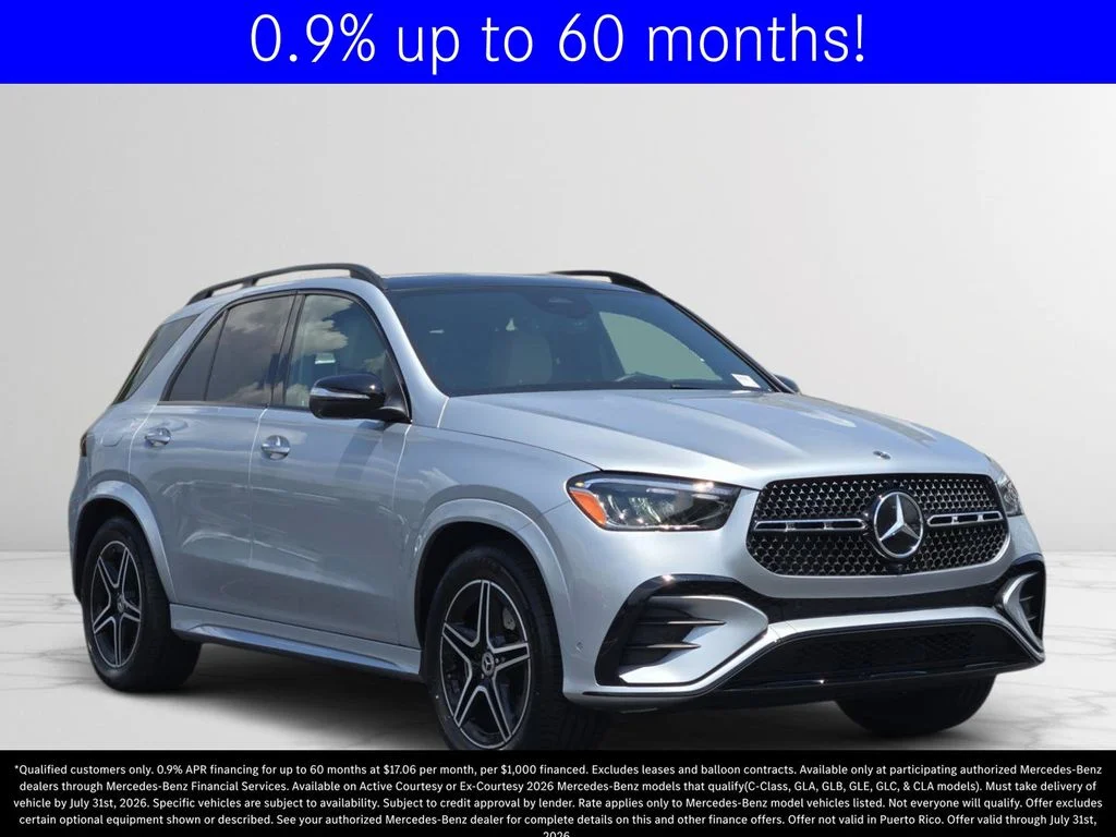 Certified Used 2026 Cirrus Silver Metallic Mercedes-Benz GLE 350 image 3