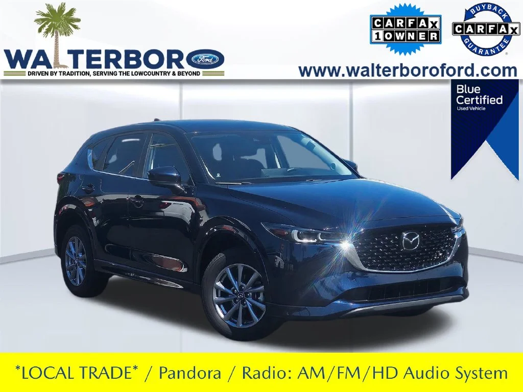 Certified Used 2025 Blue Mazda 2.5 S Select Package w/ Mazda Connect image 1