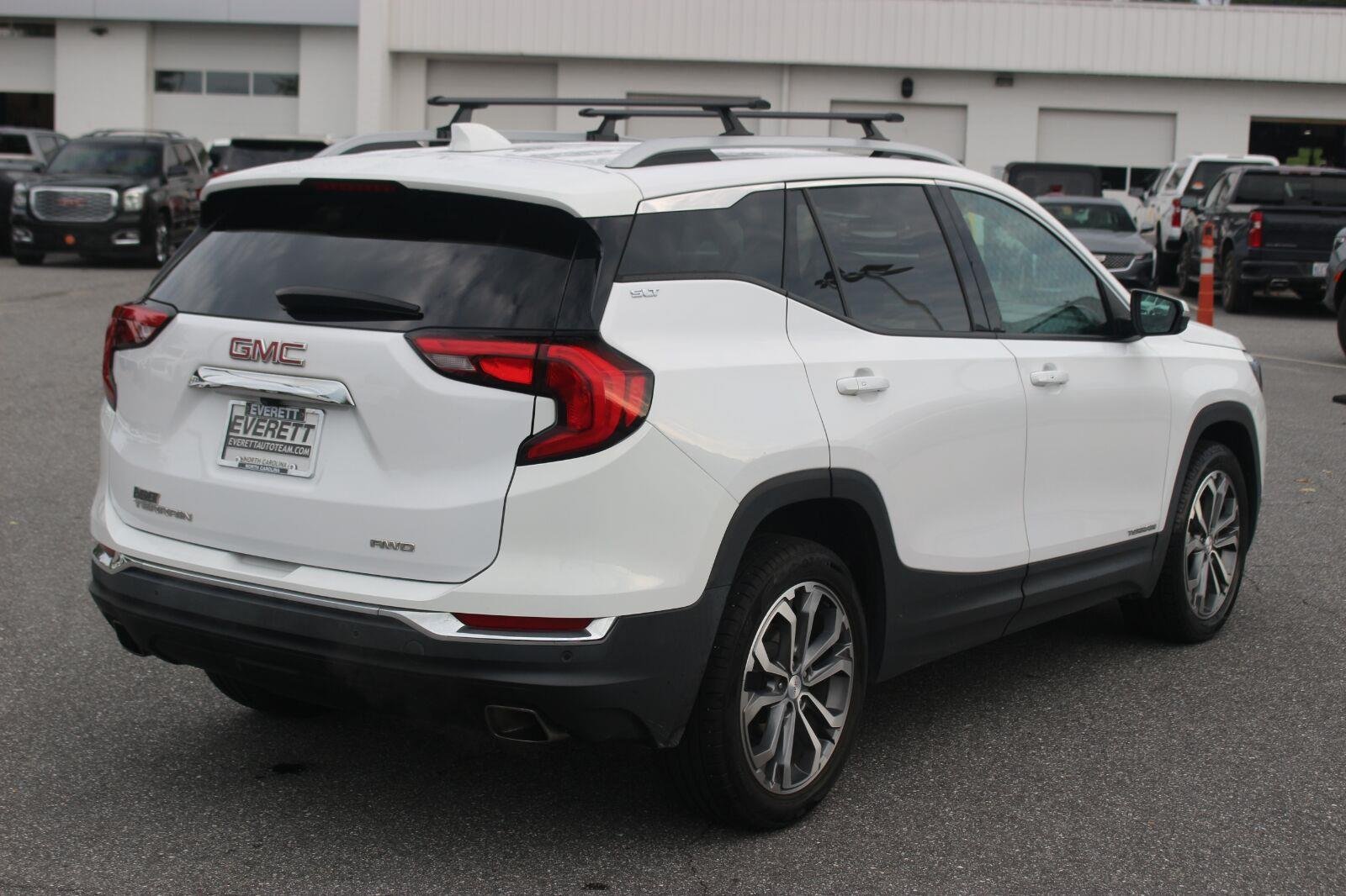 Used 2020 SUMMIT WHITE GMC SLT image 7