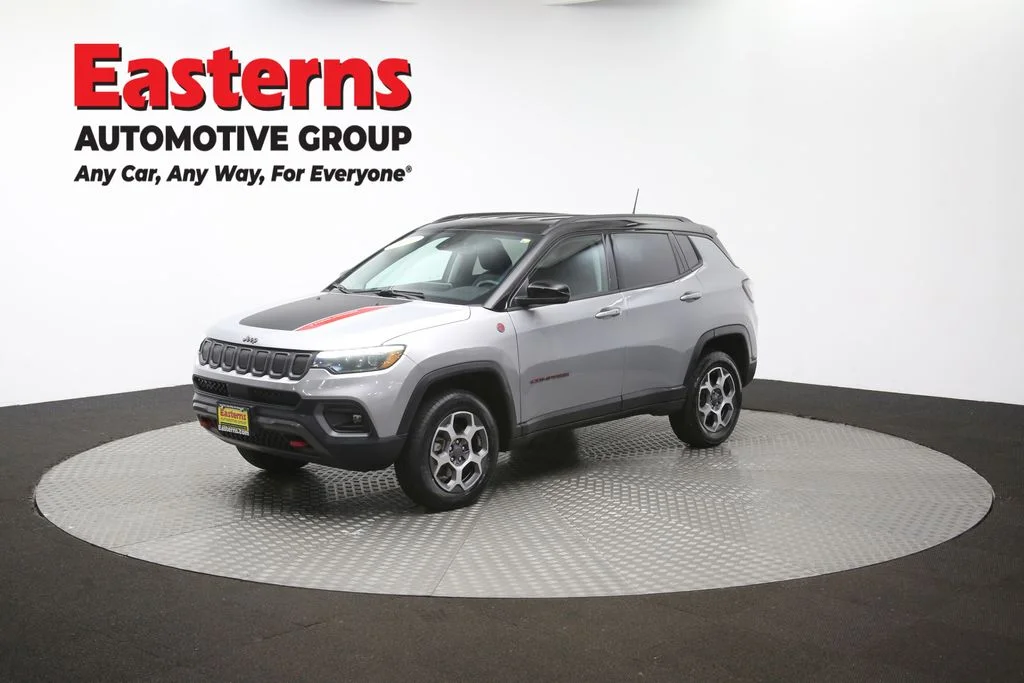 Used 2022 Silver Jeep Trailhawk image 56
