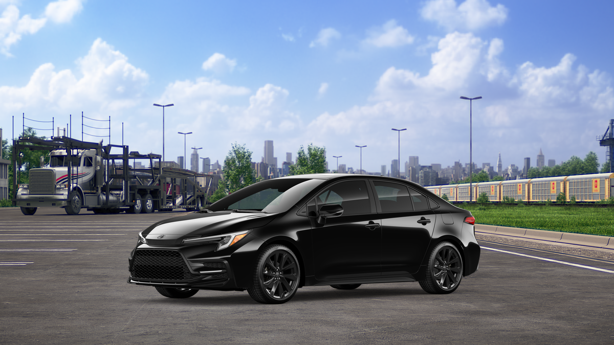 New 2026 Midnight Black Metallic Toyota SE image 2