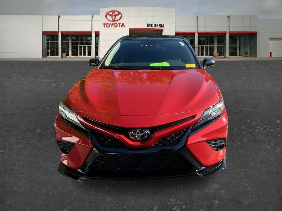 Used 2020 Supersonic Red Toyota TRD V6 image 1
