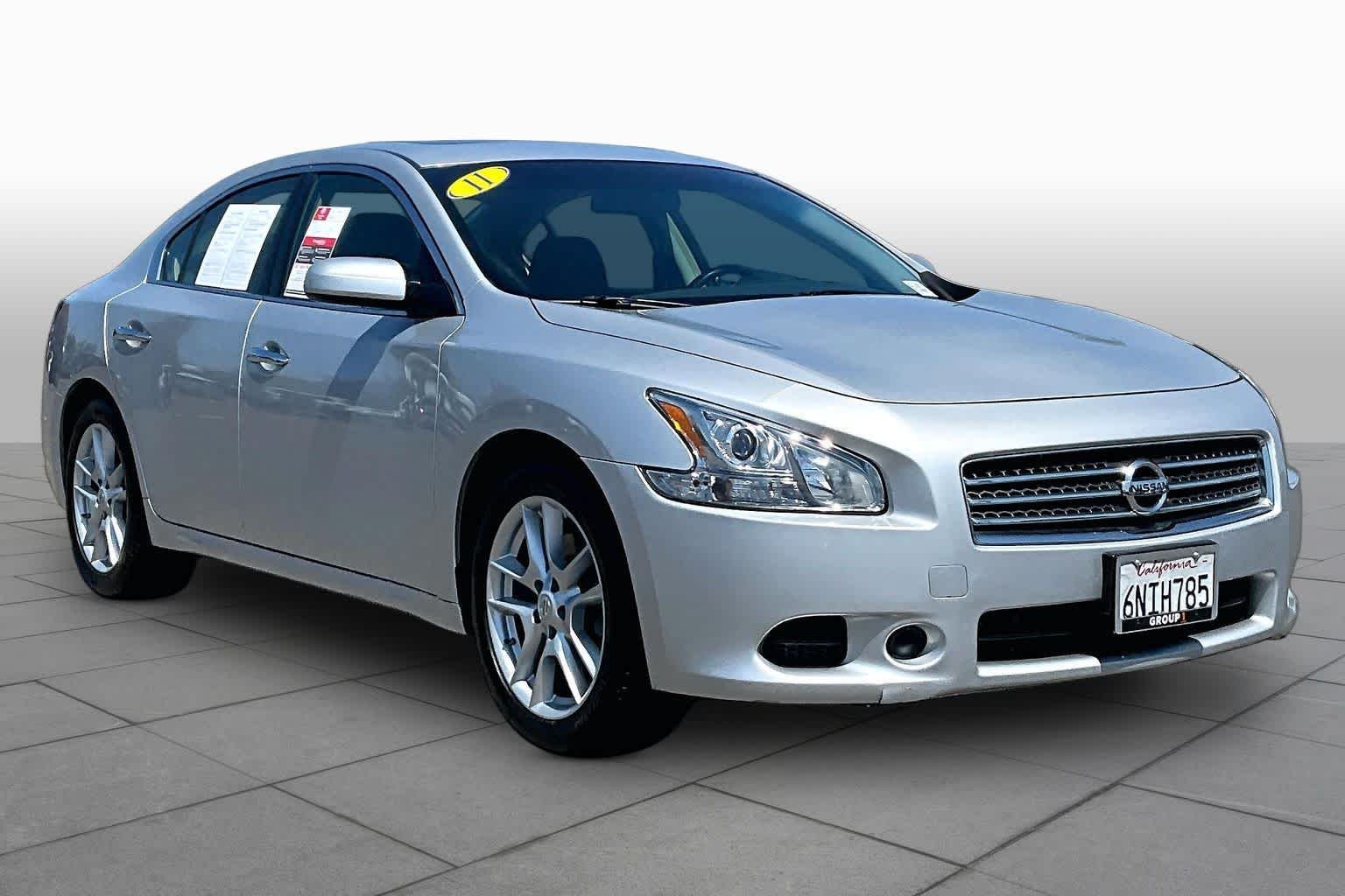 Used 2011 Nissan Maxima S with VIN 1N4AA5AP9BC811989 for sale in Folsom, CA