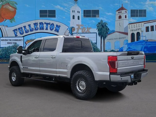 Certified Used 2022 Silver Metallic Ford Lariat image 3