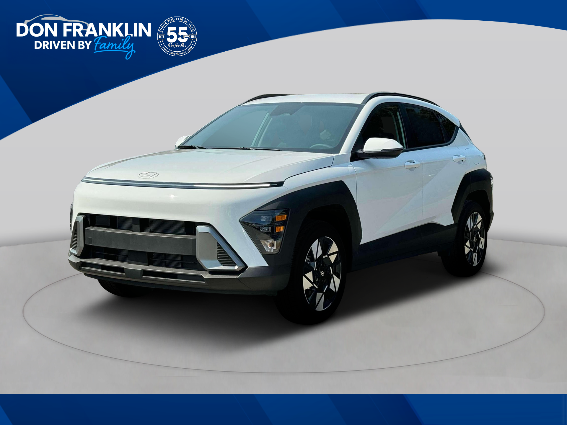 New 2025 White Hyundai SEL Convenience AWD image 1