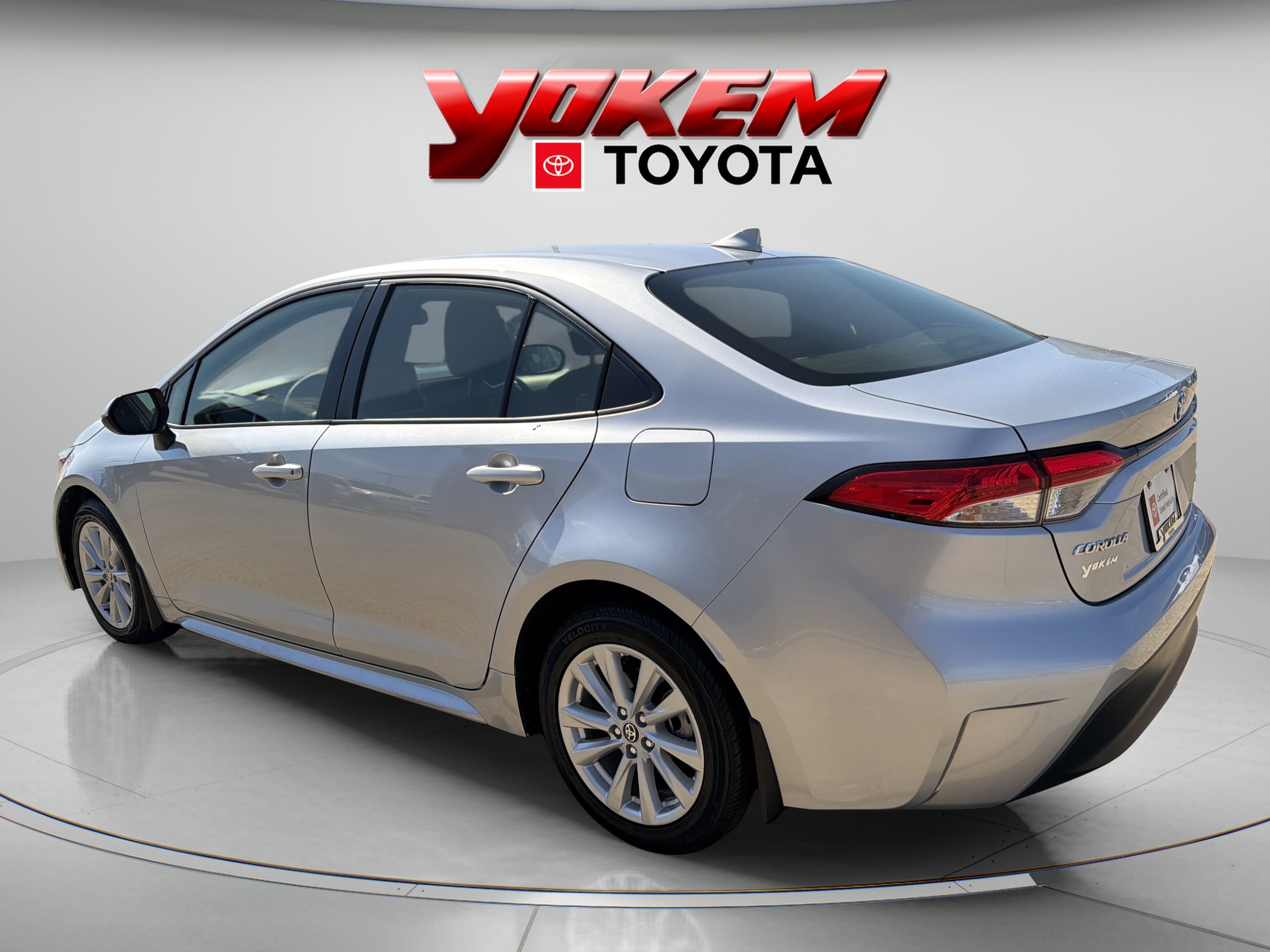 Certified Used 2026 Classic Silver Metallic Toyota Hybrid LE image 6