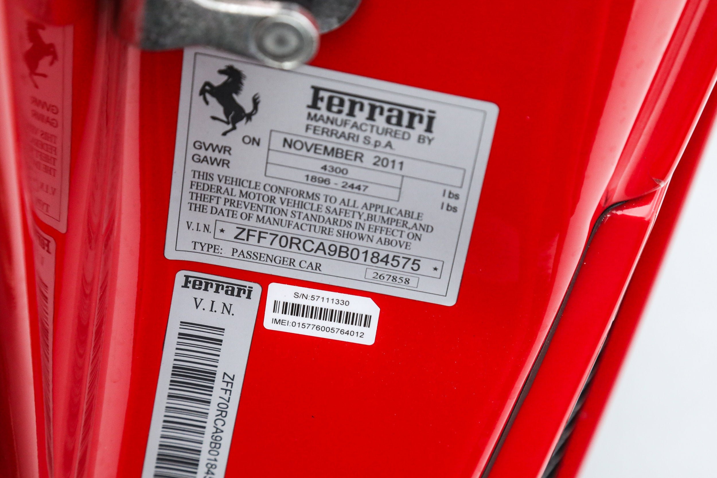 Used 2011 Rosso Corsa Ferrari  image 43
