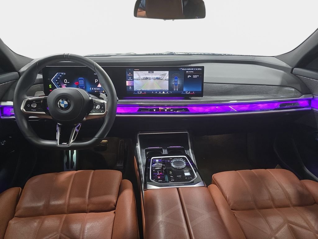 Certified Used 2023 Tanzanite Blue II Metallic BMW 760i xDrive image 9