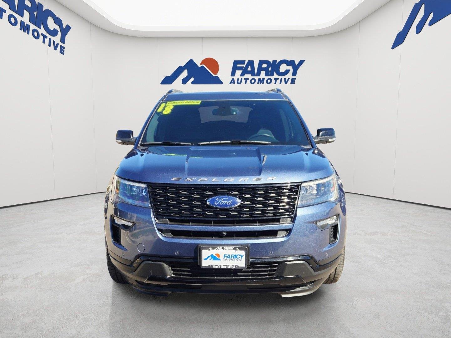 Certified 2018 Ford Explorer Sport with VIN 1FM5K8GT9JGA42640 for sale in Canon City, CO