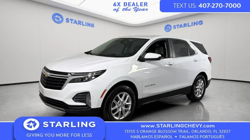 Used 2022 SUMMIT WHITE Chevrolet LT image 1