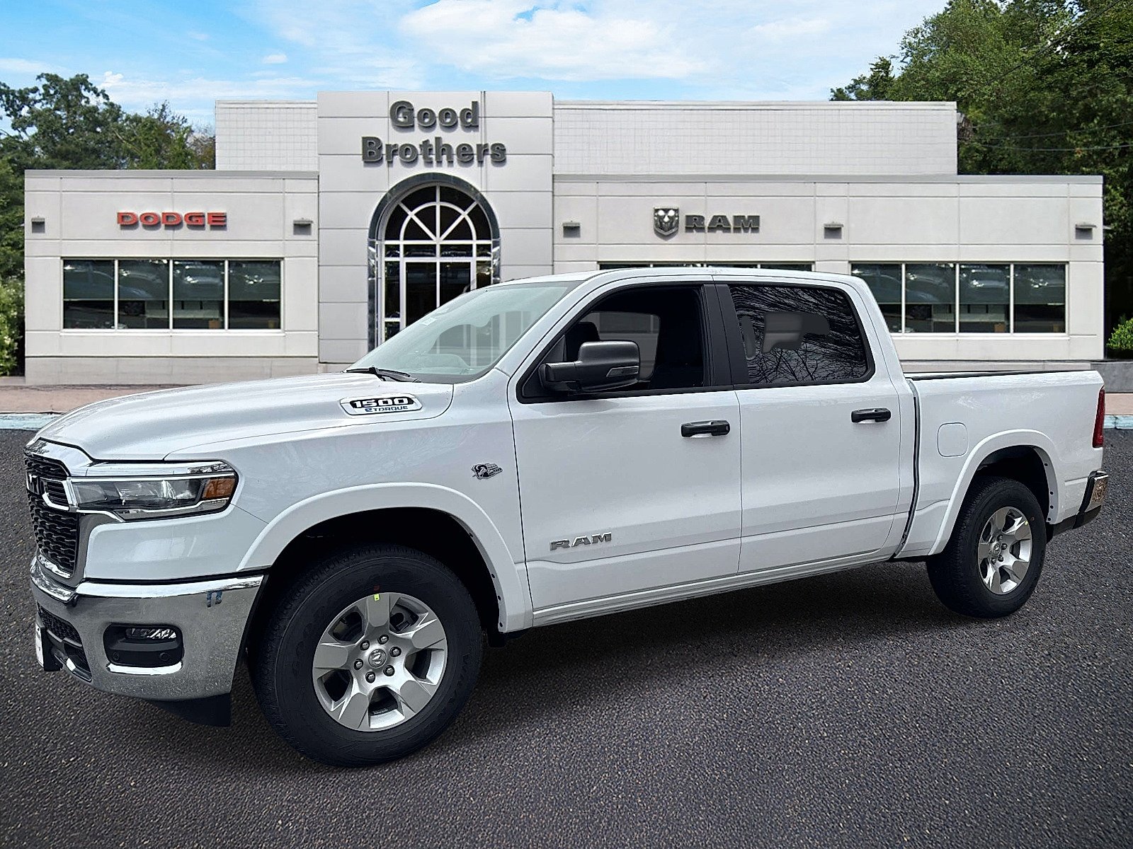 New 2026 Bright White Clearcoat RAM Big Horn image 1