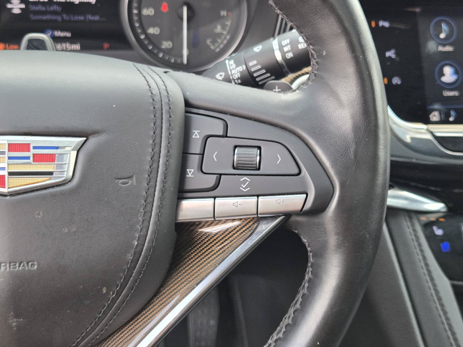 Used 2023 Stellar Black Metallic Cadillac AWD Premium Luxury image 27