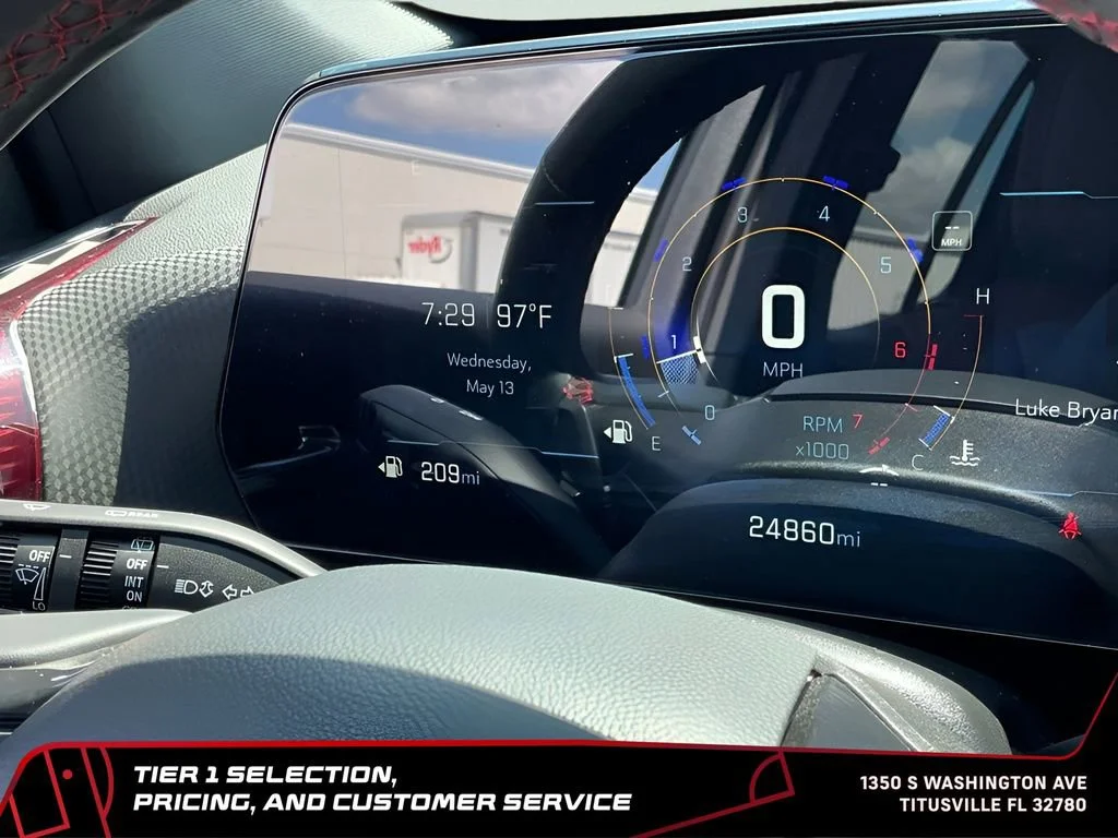 Used 2025 Reef Blue Metallic Chevrolet RS image 14