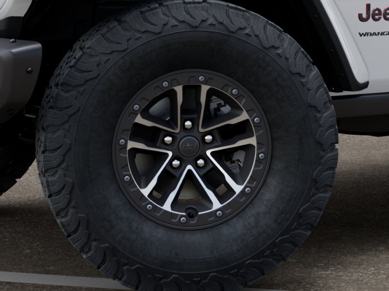 New 2026 Bright White Clear-Coat Exterior Paint Jeep Rubicon X 4-Door image 34