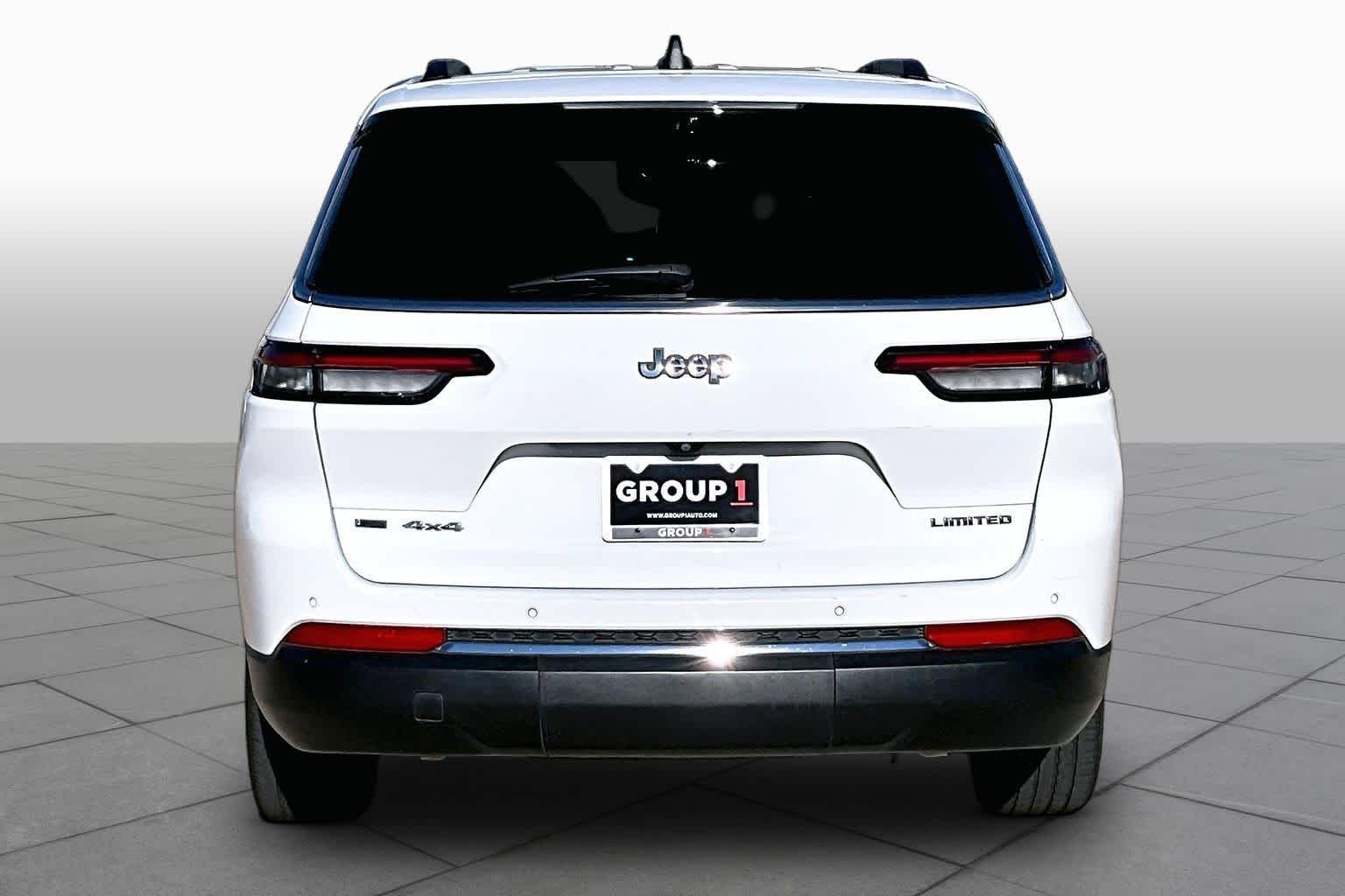 Used 2021 Bright White Clearcoat Jeep Limited image 6