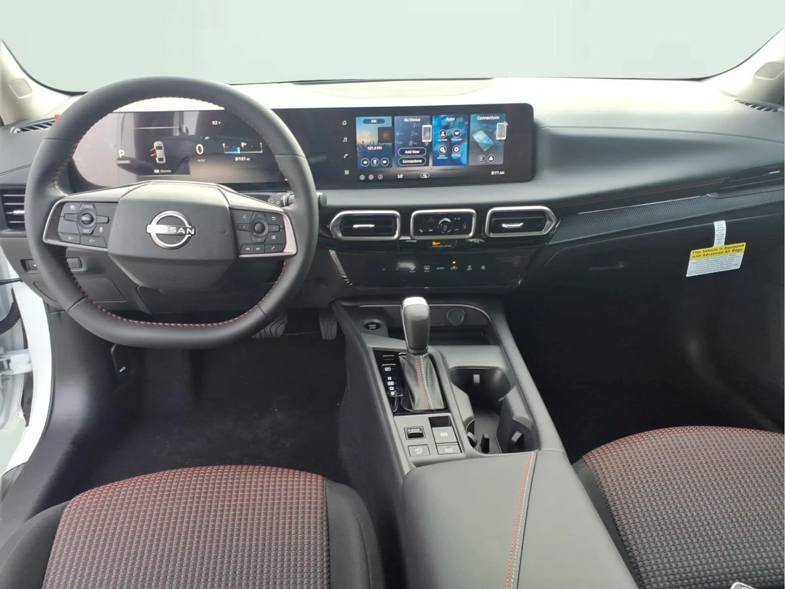 New 2026 Aspen White TriCoat / Super Black Two-tone Nissan SR image 9