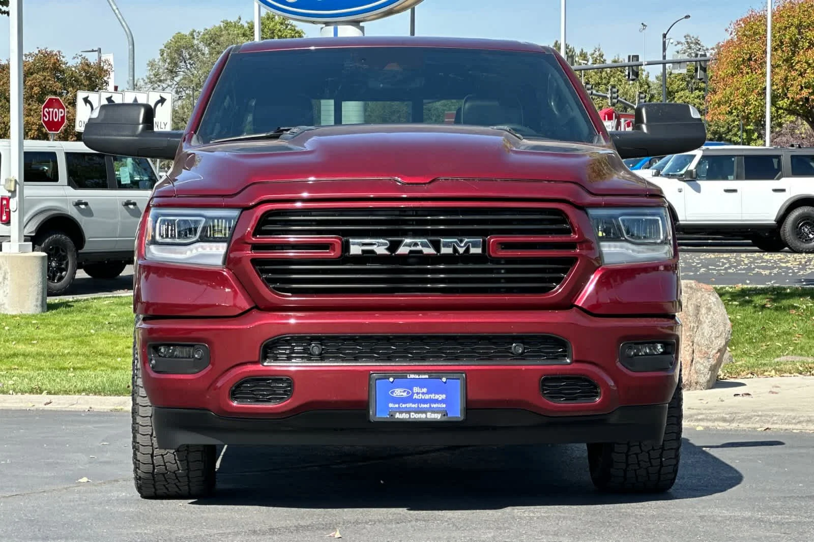 Certified Used 2024 Delmonico Red Pearlcoat Ram Laramie image 10