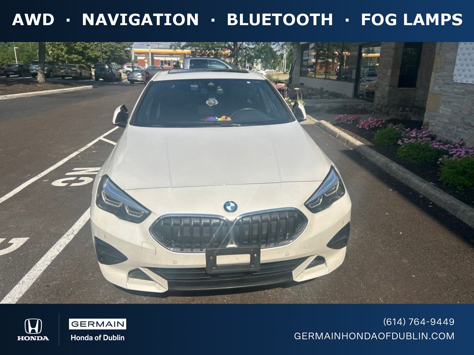Used 2022 White Metallic BMW 228i xDrive image 1