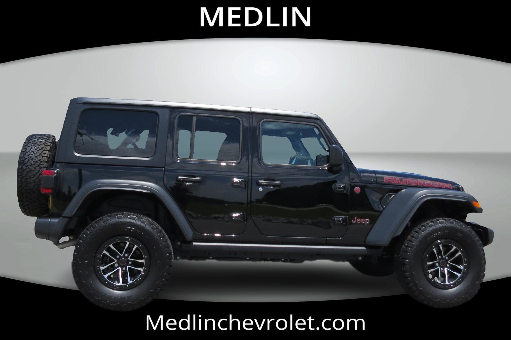 Used 2024 Black Clearcoat Jeep Rubicon image 7