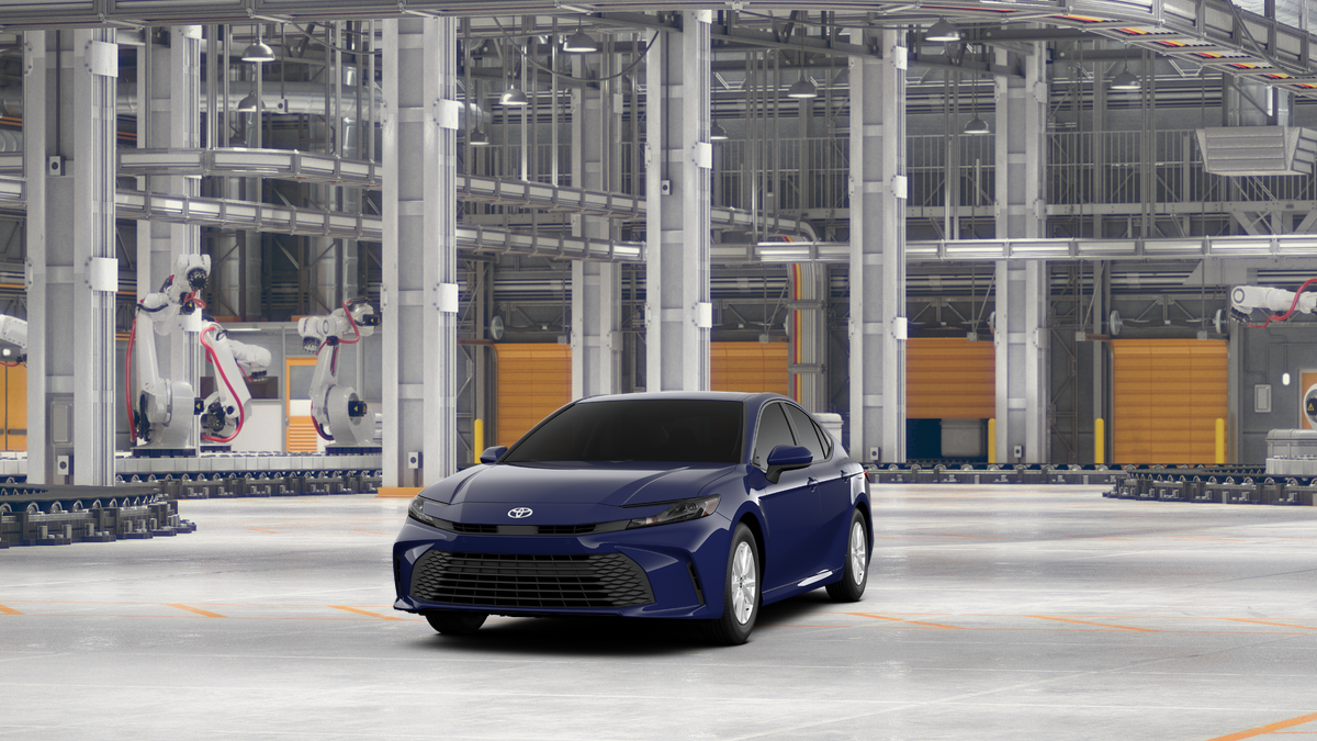 New 2027 Reservoir Blue Toyota LE image 18