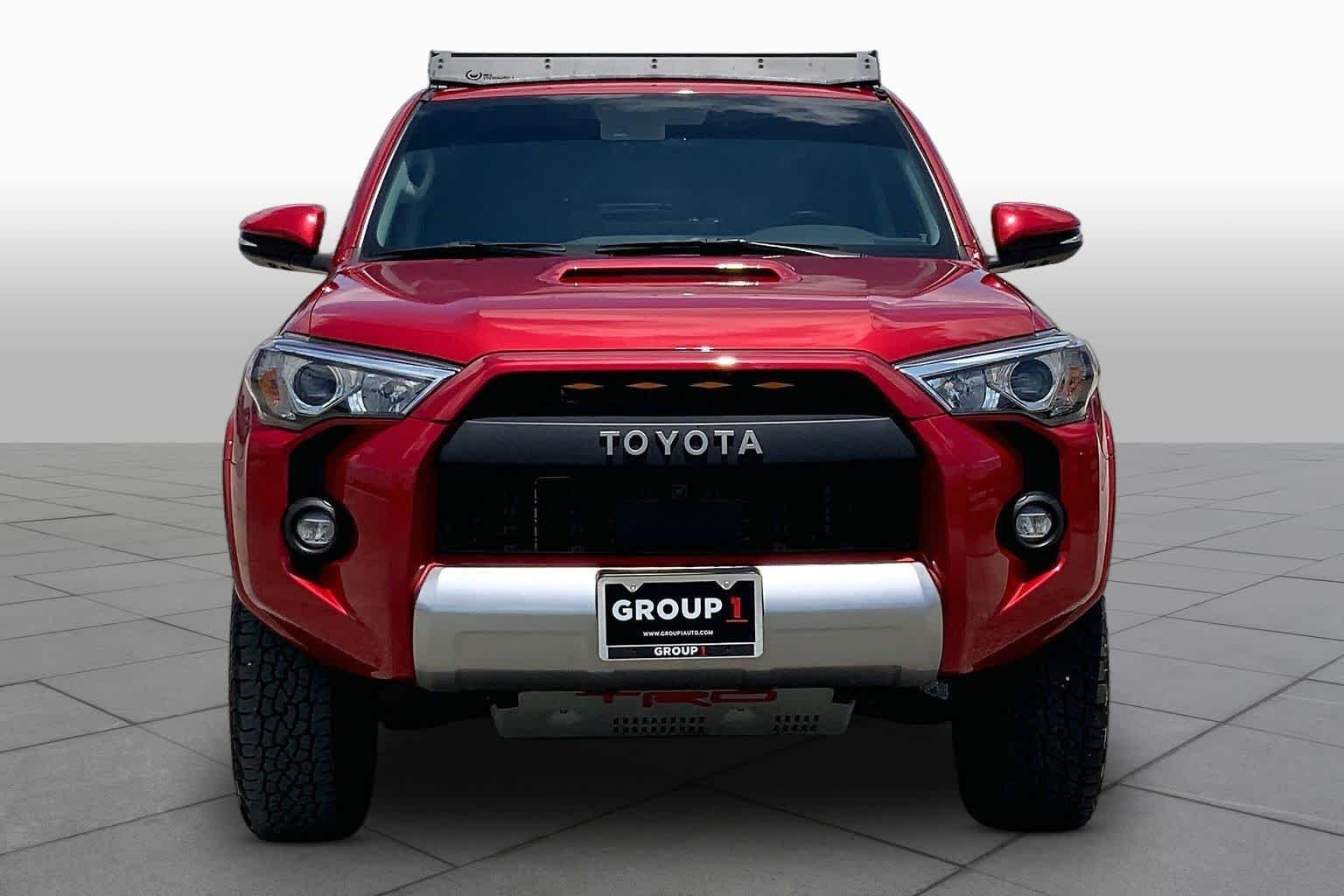 Used 2023 Barcelona Red Metallic Toyota TRD Off Road Premium image 4