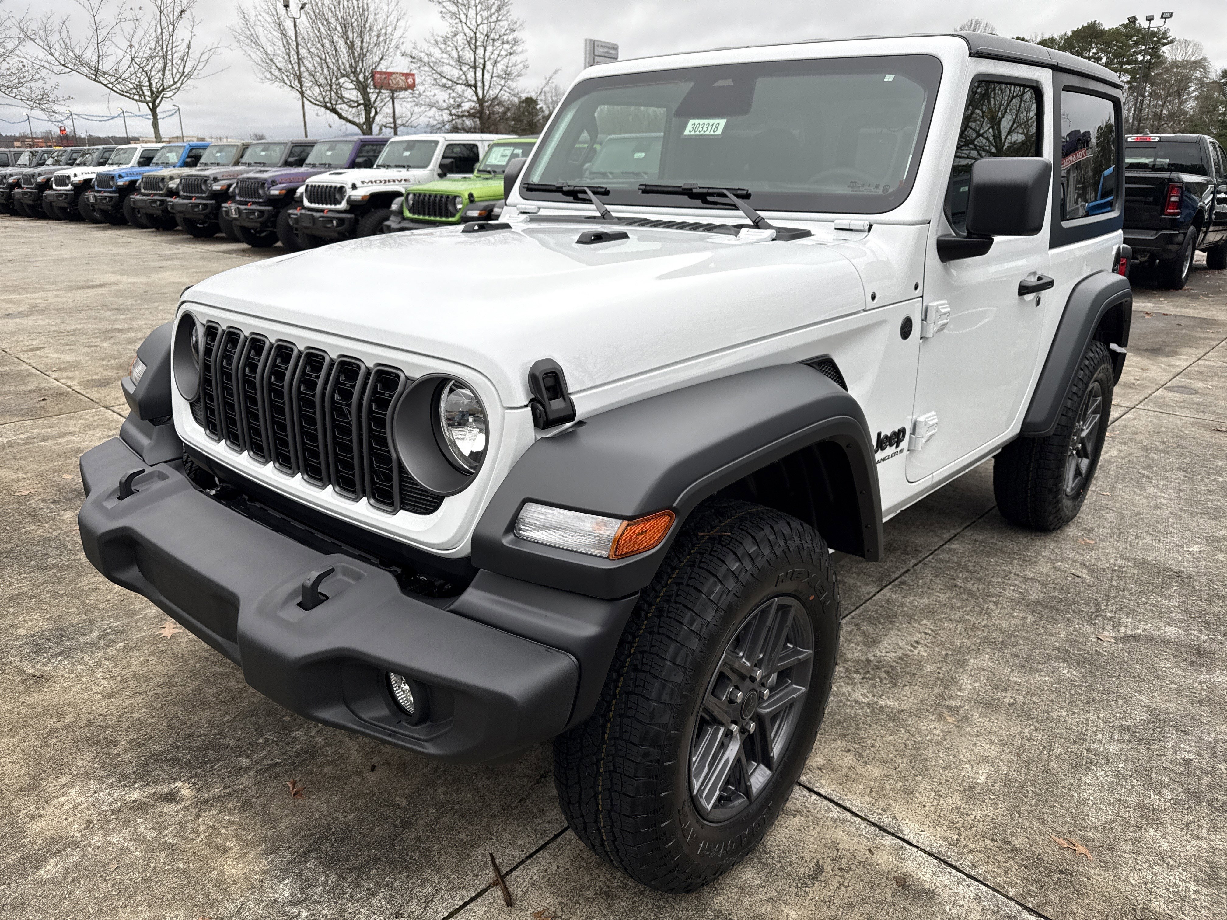 New 2026 Bright White Clearcoat Jeep Sport S image 3