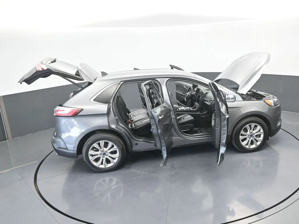 Used 2022 Gray Metallic Ford Titanium image 74