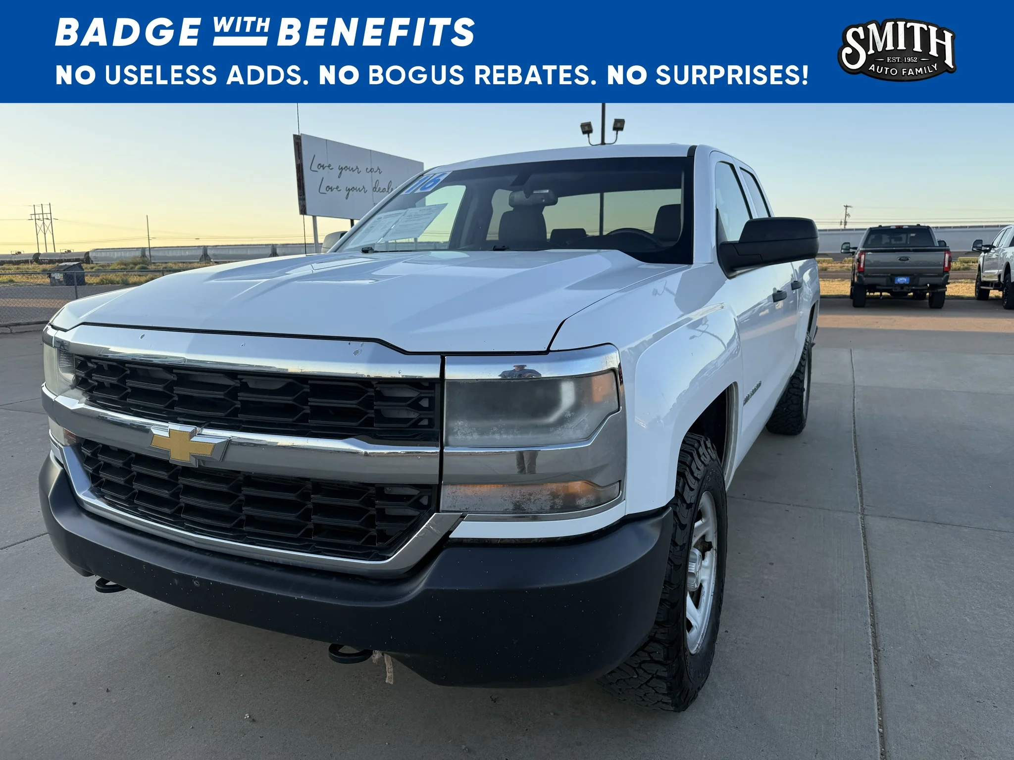 Used 2016 Summit White Chevrolet Work Truck image 8
