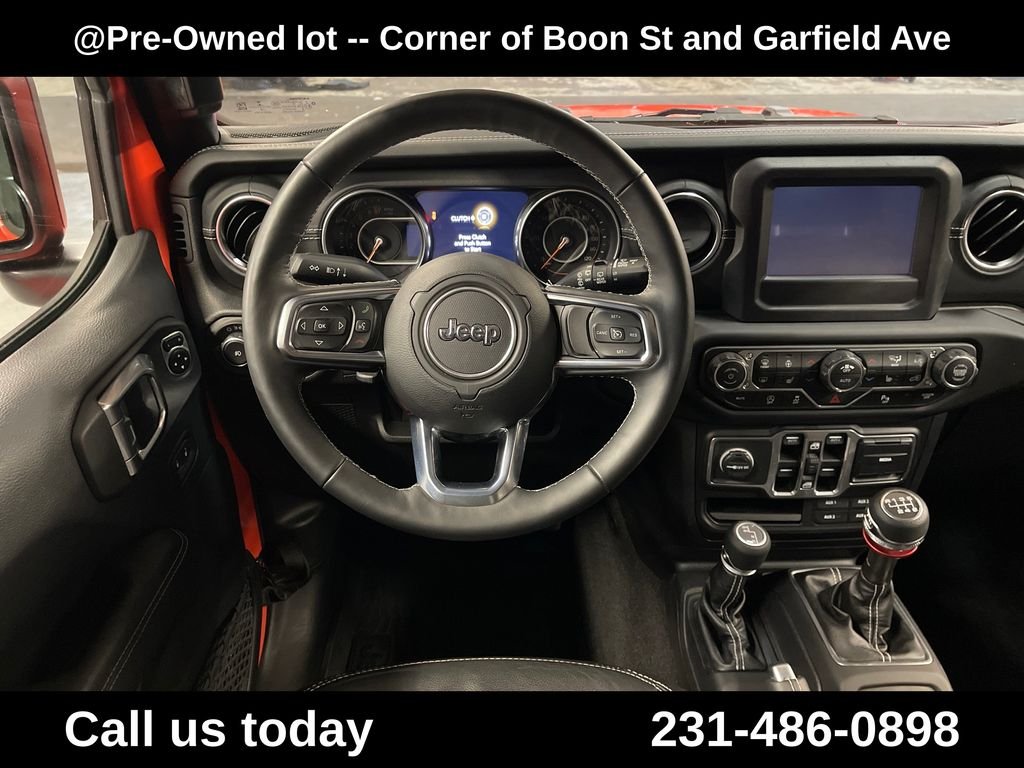 Used 2018 Orange Jeep Unlimited Sahara image 17