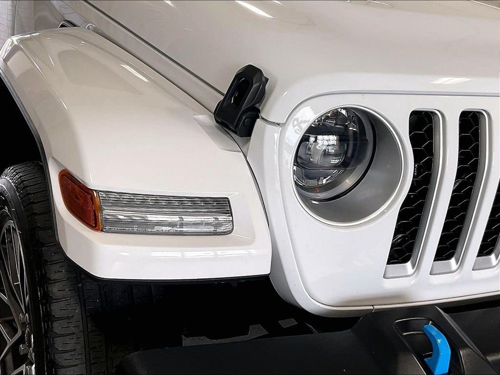 Used 2023 White Jeep Sahara 4xe image 32