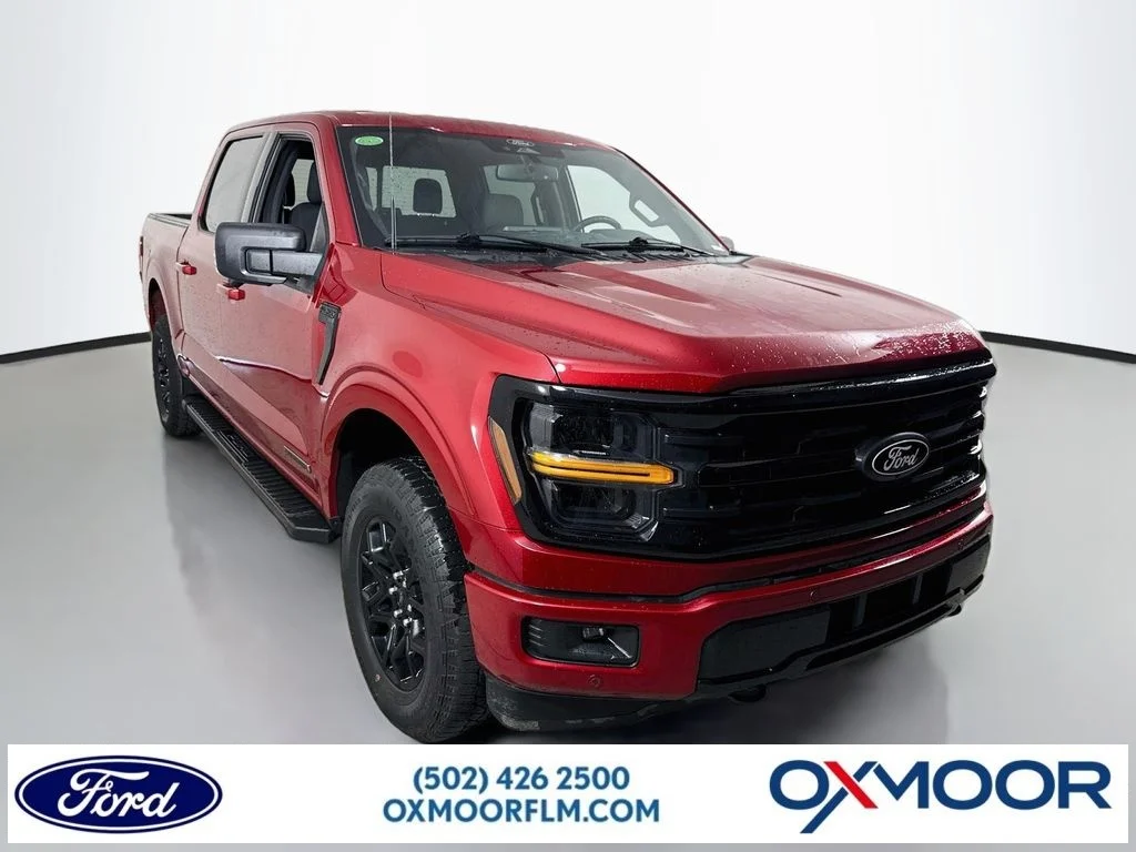 Used 2024 Rapid Red Metallic Tinted Clearcoat Ford XLT image 1